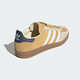 Adidas (Adidas) Kleeschuhe Herren- und Frauenschuhe Neue Gazelle Deutsche Trainingschuhe leichte Sportgewichte atmungsaktiven lässigen Freizeitschuhen Ji3523/Hafer Farbe/Weiß/Hidden Blue 38 (235 mm)