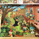 Puzzle pour enfants 100/200/300/500 Pièces Puzzle Toys pour garçons et filles âgés de 6 à 12 ans pour développer des énigmes d'intelligence. Ensemble complet de 100 pièces (6 boîtes)
