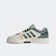 Adidas Clover Drop Stiefvater und Frauen Retro -Schlingenschuhe GW9735 GW9733 Schwarz/Dunkelgrau/Weiß 44