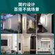 Huilide outdoor wall light minimalist outdoor strip light villa wall wall light courtyard column exterior wall wall light 9227-rainproof model 9227-80cm-neutral light-2