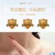 VZZS Korean popular Korean 14K gold necklace female personality glossy wavy one-note pendant necklace clavicle chain