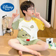
Disney baby new girls pajamas summer short-sleeved cartoon thin children girl boy cute home suit medium big children YR-short round-6630 color-inserted dormitory 170 10 yards recommended height 105-115CM