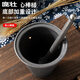 Sailoto cast iron pestle for nests, iron tampers for traditional Chinese medicine, iron pestles and mortars for medicine jars, peppers and peppers, iron pairs for nests, cast iron thickening garlic jars, small size