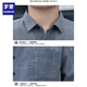
ROMON American plaid shirt jacket men 2025 spring and autumn trendy long-sleeved men young loose casual versatile clothes K12109 blue M