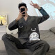 酷章男士睡衣长袖长裤春秋季青少年男生卡通学生加肥加大码家居服套装 9926男款 均码 标准m高165100斤