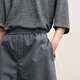 
LESS [Same Model in Shopping Mall] 2025 Autumn New Wool Straight Casual Shorts 2P7E17060 031 Dark Gray XS