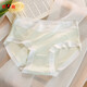 Yalu underwear for women breathable girls mid-waist underwear for women summer simple sweet girls underwear bear 699# pink 1 L 95-120Jin [Jin equals 0.5 kg]