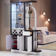 Xinquanyou 2025 Neueste moderne einfache Foyer Room Hall Schrank Eingang Eingangsabteilungsschrank Weinschrank Wohnzimmer Schuhschrank Installation 3891##