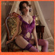Viele sexy Unterwäsche sexy lila kleine Brüste zeigen große Pyjamas verführerische Uniformanzug Frauen [klassische Spitzenweste] geben Modellocken + [Hochzeitsbrautanzug] geben Modellsocken eine Größe [vorgeschlagenes Gewicht 80-120 Jin [Jin gleich 0,5 kg]]