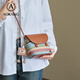 
Aokang Bag Women's Bag 2025 Trendy Light Luxury Shoulder Bag Fresh and Casual Fashion Crossbody Bag Birthday Gift for Girlfriend Rainbow Color (Cookie Dress)