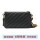 Versace (Versace) SS23 Dekorativer Schal Abnehmbarer Schultergurt Umhängetasche Abnehmbares Handkupplung Frauenmodell Schwarzes Schwarz Basic Pack (Bag + Staubbeutel)