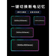 Luodaban RGB Luminous Mouse Pad Big Boy Game E-Sport Tastatur Pad Atmospheric Light Computer Desk Pad M-693 [RGB Multi-Light-Modus] 900x400mm 3mm