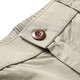 Gy Yager [Baumwolle] Daddy im mittleren Alter Summer Solid Color Shorts 2025 New Herren Straight-Line Casual Hosen Q9871 Bean Green XL 100-125jin [Jin ist 0,5 kg]
