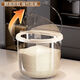 2025 New Rice Barrel Insect-Proof and Moisture-Proof Sealed Rice Jar Household 20 Jin Jin equals 0.5 kg 30 Jin Jin equals 0.5 kg Rice Box Grain Sealed Jar Upgraded Sealing Moisture-proof and Insect-proof Free Measuring Rice Cup Thickened and Durable 30 Jin Jin equals 0.5 kg + Deepened and Thickened