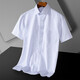 TJQ High-Ded 2025 Summer de manga corta de manga corta para hombres de manga corta de mediana edad y solapa de moda joven de mimbreque de bolsillo de bolsillo real DX6629 DX6629 m /165 [peso recomendado] 100-120Jin [Jin equivale a 0.5 kg]