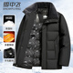Flying in the Snow 90 Down Jacket Dad's Wear Men's Winter Warmth and Coldproof Wool Collar Middle-aged and Elderly Thickened Jacket 175