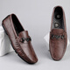 
Zero-degree broken-size men's leather shoes 2025 new casual genuine leather men's shoes soft sole breathable non-slip dad's shoes summer new brown 9926 38