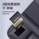LNGA LANDGRE德国进口品质车载椅背置物架座椅后背收纳袋汽车后排儿童折叠桌板 品质黑【常规款】长款一个(带防