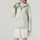 安德玛（Under Armour）UASTORMPROOF纯色连帽拉链设计长袖夹克外套女款绿色 绿色 XS
