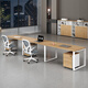 Yum Shengfeng desk workbench staff office desk and chair combination four-six-person staff station screen workstation computer desk and chair