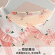 尔山集女童连衣裙夏季短袖碎花套头碎花裙婴儿公主裙 【粉色 80码 适合身高60cm】