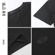 GDZS格度品牌男装专柜2024春夏新款圆领百搭修身短袖t恤男潮 白色oabhb9922 S 165/55KG以下