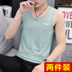 Mojy Men's Clothing 2025 NUEVO chaleco con camisa base Algodón puro sin deformación Fitness adolescente y ropa de escuela al aire libre Estudiantes de secundaria 20 Grupos - M9708 Pink + M9793 Light Blue M Recomendado 85Jin [Jin equivale a 0.5 kg] a 100Jin [Jin equivale a 0.5 kg]