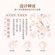 
Bali little pig girl summer short-sleeved thin bunny clothes sweet princess style clothes outfit baby summer jumpsuit peach blossom bloom 90cm