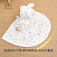 Yishuang'er baby cloak spring, autumn and winter baby windproof jacket for going out plus velvet quilt for boys and girls New Year's greetings festive coat cloak Panpan for menstrual moon baby one size (L)