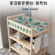 Table de couches en bois massif liuzi table de soins pour bébé de première année infirmière massage cure de bain rangement de bain multifonctionnel Tableau à langer à trois couches Tableau de couches (partition n'est pas en bois massif)