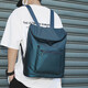 
HGIRXV trendy backpack men's new niche commuter backpack for boys sports travel bag large capacity student book 15847 black