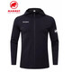 Mammoth outdoor sports and casual men's soft shell jacket spring and autumn hooded jacket windproof waterproof quick-drying breathable top 9871-Phantom Gray M