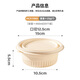 MAXCOOK disposable lunch box lunch box packaging box biodegradable picnic box bowl with lid round 450ml*20 set MCPJ1965