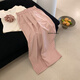 Wir Blumenwgwe Sommer coole Hosen schlängelende elastische Taille Casual Hosen Frauen Frühling und Sommer Korean faul locker w3884 apricot s