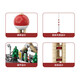 Wange Wange Building Blocks Modelo de construcción antigua china Mortise y diez adultos Decoración tridimensional de rompecabezas Cultural y creativo adornos de regalo de regalo Shanghai Oriental Pearl Tower 5224 [834 piezas]