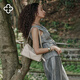 CASSILE Cassole women's bag underarm bag deer leather commuting light luxury hobo bag light luxury tote bag birthday Chinese Valentine's gift