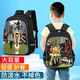 Disney (Disney) Bolsas escolares de Monitor de guerra para hombres y mujeres, estudiantes de primaria, tercero a seis, bolsas escolares infantiles de gran capacidad durante uno o dos años, gran tamaño de tercera capa (recomendado para los grados 3-6) W9194
