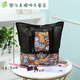 
Bath basket, bath basket, foldable storage portable style bath basket, wash bag, large capacity bath basket, SN1517 1 light blue peony flower