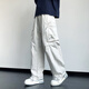 Airmiuu International Brand American Working Pants Men's 2025 Spring and Automne Nouveau style pour les jeunes simples à la mode droite à la mode.