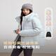 Yalu Short Down Jacket Women's 2025 Autumn and Winter New Removable Hood Graphene Full Back Heat Storage Warm Fashion Jacket