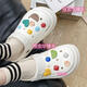 
Chaoyunyue's new high-soled thick-soled anti-slip girl's heart high-heeled hole shoes 9905+ random (0500 random shoe size) 36-37 Suitable for 35-36 feet