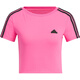 阿迪达斯 （adidas） 2024新款女士短款时尚轻盈短袖T恤 JV9859 M 165/88A