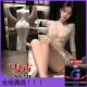 
Man Yan gift condom sexy underwear sexy large-scale secretary pajamas seduction uniform suit qqny9766 official website flag white [lace slit long skirt] one size [suggested weight 80-120 Jin [Jin equals 0.5 kg]]