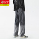 Woodpecker American High Street Jeans Primavera y verano Nuevos pantalones heterosexuales Pantalones heteros
