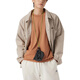 Neue Balance Feste Farbverlust -Sport -Casual -Jacke für Männer und Frauen Khaki Khaki s
