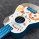 
LanZHIJI (LANZHIJI) Children's Guitar Toys Ukulele Small Guitar Musical Instrument Music Early Education Baby Birthday Gift 3 Years Old 2025 New Lake Blue Superman Lion