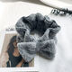 Jingyouyu headband for women to wash face, apply makeup and apply facial mask, special non-slip hair band that does not wet hair and does not press bangs. Liu Yifei's same style. Xu Hongdou's same style in gray
