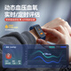 Dido F50S Smart Armband Blutzuckerblutdruckrisikobewertung Blutsauerstoffmesser Herzfrequenzelektrokardiogramm Körpertemperatur Schlafenübungen ältere Gesundheitswache Ring Blue-XFQ