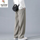 Woodpecker (Tucano) American Casual Hosen für Herrenherbst- und Wintermodemarke High Street Wide-Bein-Sporthosen für Männer losen gerade große Größe der Schwergewicht 10921-Hk9209 Navy Blue Regulal M etwa 90 ~ 115 Jin [Jin gleich 0,5 kg] kann getragen werden können