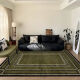 
WCZ Living Room Carpet High-end French Cashmere 2024 New American Retro Style Handmade Customized High-end Green Bedroom Bed ZQ12101 200*300cm Class A Imitation Cashmere